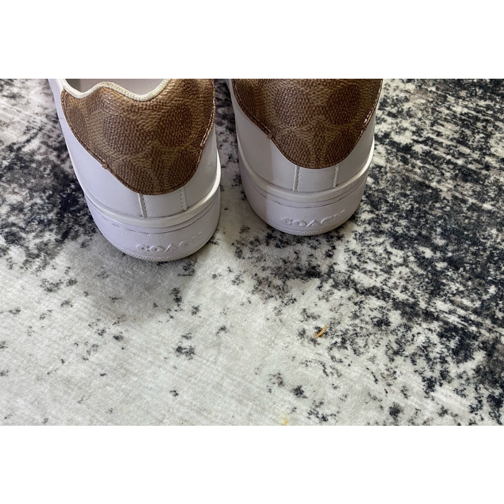 Women's Coach Walker Slip On Sneaker, Style C0571 White, Size 8.5 - Picture 5 of 8